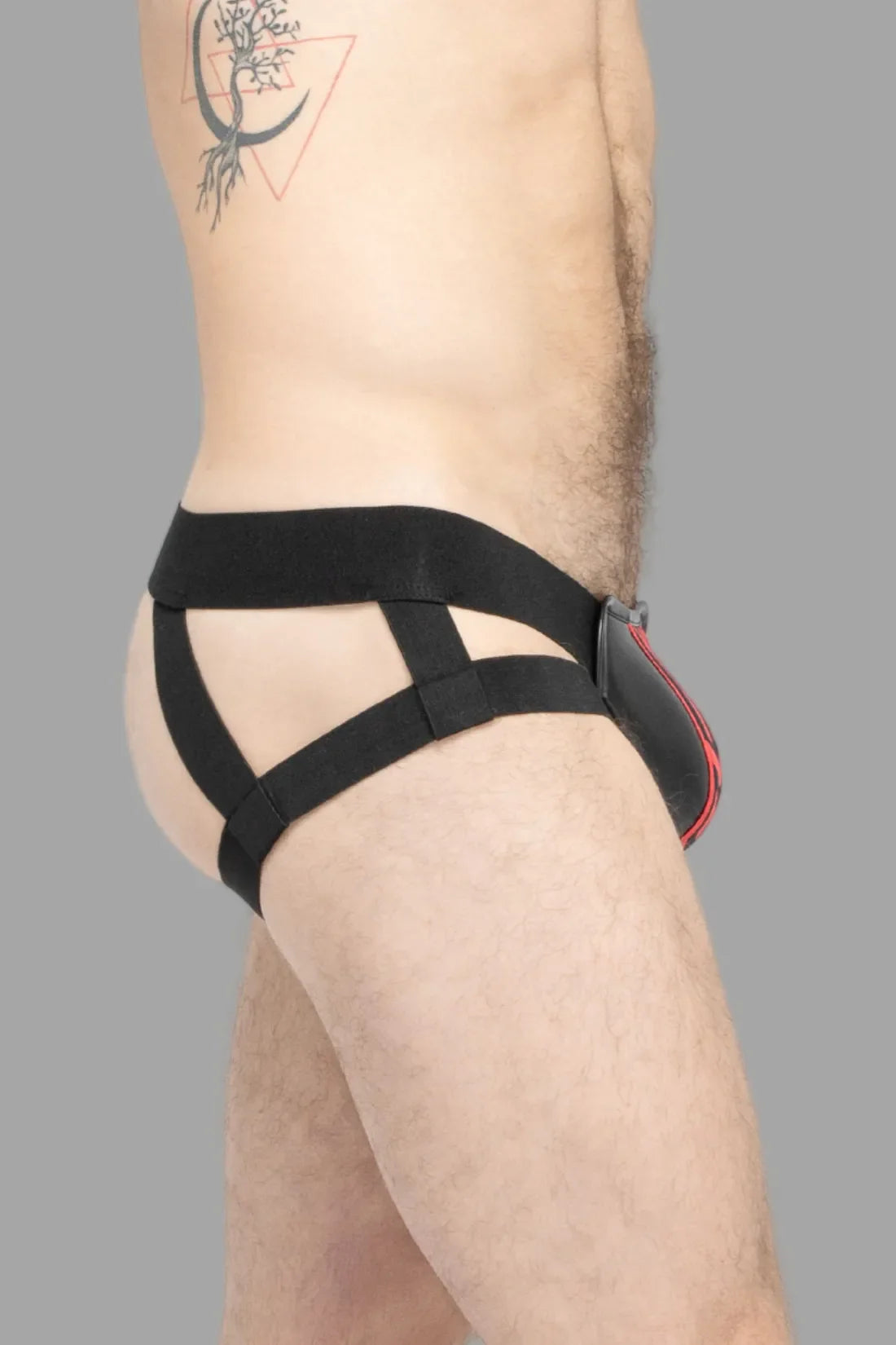 Skulla. Jock. Preto e Vermelho