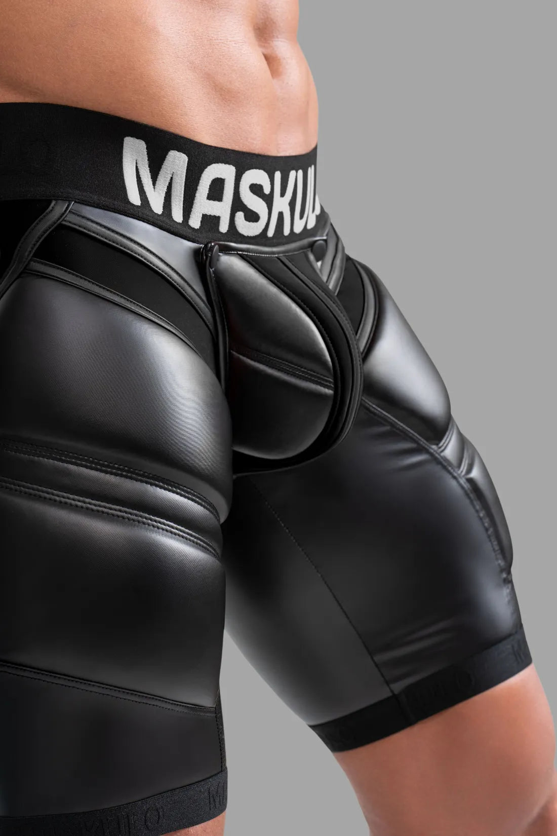 Pantalones cortos de ciclismo 'Big Bulge'. Negro